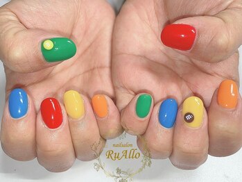 ルアロ(RuAllo)/ワンカラー+4色追加