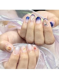 ちぐはぐグラデーション