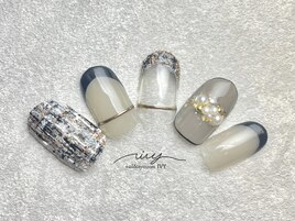 ツイードネイル