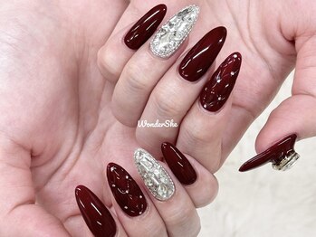 ワンダーシー(WonderShe)/埋め尽くしネイル