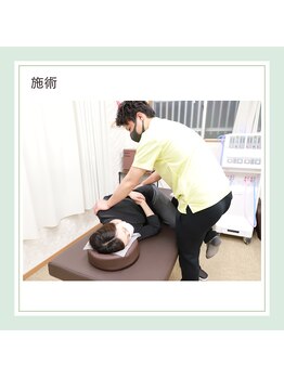 ゆめいろ整体院/実際に施術を行っていきます