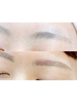 アイブロウメニューがあるサロン