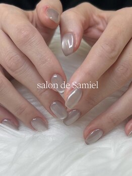 サロン ド サミエル(Salon de Samiel)の写真/豊富なサンプルから選択!どんなシーンにも溶け込むデザインが人気◎シンプルの中に大人上品さを♪