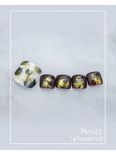 はあとねいる 小田急相模原店/フットネイル：No.123