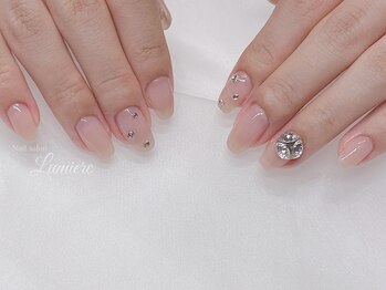 ネイル ルミエール 名古屋伏見店(Nail Lumiere)/シンプルネイル/名古屋/伏見