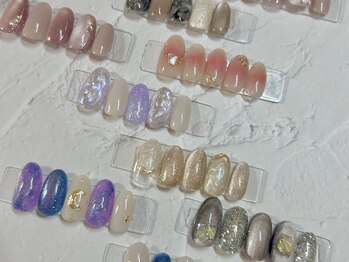 ネイルスペースグラム(NailspaceGLAM)の写真/オフィスネイルからトレンドのデザインまでご用意しております♪お好きなデザインをお選びください☆
