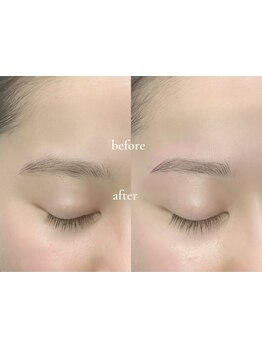 アイブロウメニューがあるサロン