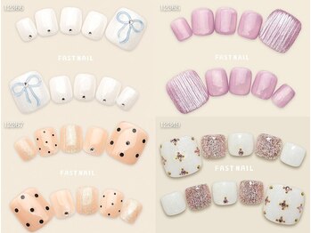 ファストネイル 本厚木駅前店(FAST NAIL)/フット定額 ¥6600 ◆ アート