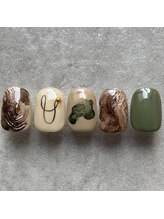 タオドットネイル(TAO...nail)/【定額】TAO..Simple ¥5200