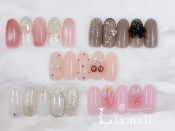 リアネイル(Lia.nail)/韓国/ワンホン定額デザイン