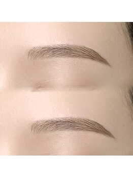 テラス(TERRAs)の写真/安定した眉毛で毎朝のお手入れが楽に◎なりたい雰囲気や黄金比を考えながら、丁寧に施術いたします☆
