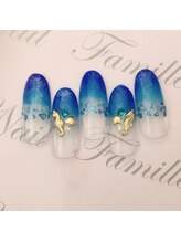 ファミーユ デ グラシュ ネイル(Famille des gracieux nail)/8月ジェルキャンペーン