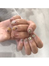 アンバー(Amber)/お花ペイント☆