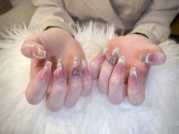 ルビーネイル 太閤通駅店(RUBY NAIL)/10本スカルプフリーデザイン