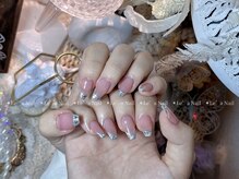レアネイル 渋谷店(Le’a nail)/ガラスフレンチ☆