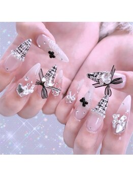 ルーミー アンド コー(Roomy&co.)/ツイードネイル