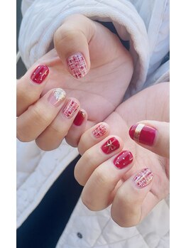 ボルドーツイード