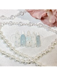 小花柄フレンチ