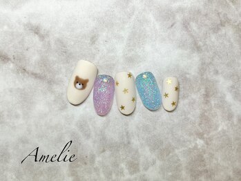 クマ/アニマル/マット/星ホロ