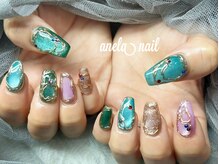 アネラネイル(anela nail)/デザインフリーplus/9,280円