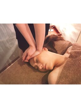 ヘッドスパで癒されたい