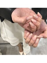 アンダーバーホワイトプラス 南海難波店(_WHITE+)/シンプルネイル