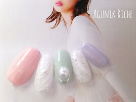 【パステルネイル】