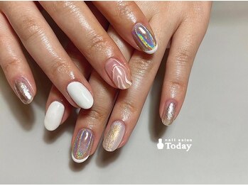 ネイルサロン トゥデイ 心斎橋店(Today)/Simple plus art¥9300→¥5800