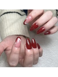 クリスマスネイル