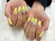 ネイルサロン レクラン(Nail Salon L'ecrin)の写真/折れてしまった爪も1本から長さだしOK！[ジェル長さだし1本¥550～]個性派さんにはアートコースがオススメ☆
