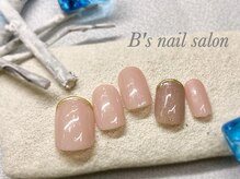 ビーズネイル バイブレス イオンタウン泉大沢店(B's Nail by.BLESS)/【SD46】夏デザイン★シンプル