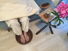 みずうみ(Mis.umi)/～施術前にフットバスとお茶を～