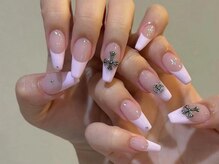 ピンキーネイル(Pinky Nail)/長さだしフレンチ