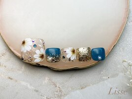 初回◇FOOT アート　¥9000