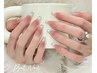 韓国系＊チークxマグネットフレンチネイル6580円