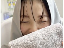 麗の雰囲気（飲む＋蒸すでハーブの成分を余すことなく取り入れます！）