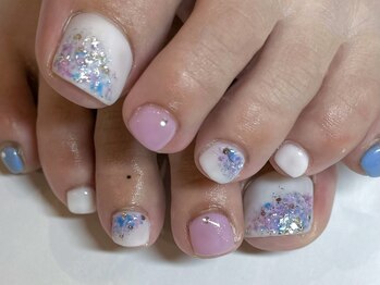 Foot 定額ネイル×梅雨