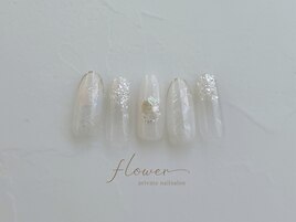 オーロラ＆シェルネイル☆