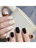 【HAND】チップ長さだしワンカラー「ラメー1カラー追加300円」1カラー+500円