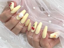ラメール(La mer)/バターイエローネイル
