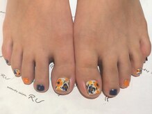 アールユー RU beauty salon/秋ネイルFOOT