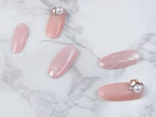 ネイルアンドアイラッシュスタジオ シュシュ(chouchou)/春夏秋冬！ワンカラーストーン