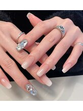 クイーンズビューティーサロン 新宿本店(Queen's beauty salon)/チップ長さだしやりつけ放題