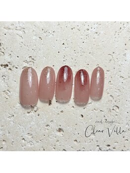 ネイルサロンクリアヴィラ(nail salon clear villa)/simple &nbsp;Officeコース¥5990