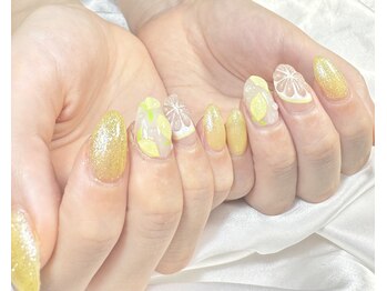 お持込デザイン♪レモンアート