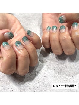 リブ 三軒茶屋(LiB)/ラメグラデーション