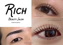 リッチアイブロウアンドアイラッシュモリオカ(Rich eyebrow& MORIOKA)