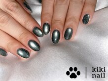 キキネイル 溝の口(kikinail)/マグネットネイル／春ネイル