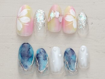ネイルミックス 沖縄おもろまち店(Nail Mix)の写真/【5990円★トレンドコース(60分)】パラジェル導入サロン！旬ネイルはNailMix/おもろまち
