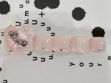 ジェミーネイル エビス(Jemiy nail ebisu)/ガーリーピアスリボン10480yen